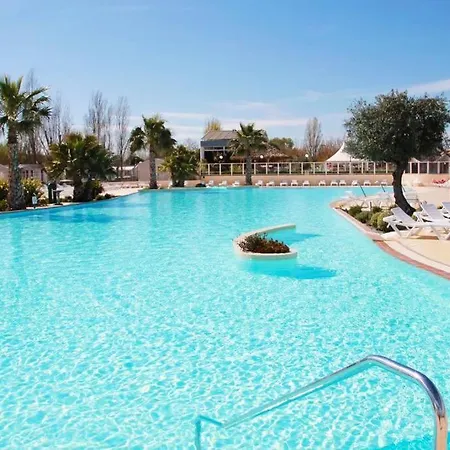 Mobil-Home Ja 68 A Vias - La Carabasse - Camping Siblu Avec Piscine Exterior photo