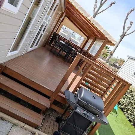 Mobil-Home Ja 68 A Vias - La Carabasse - Camping Siblu Avec Piscine Exterior photo