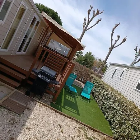 Mobil-Home Ja 68 A Vias - La Carabasse - Camping Siblu Avec Piscine Exterior photo